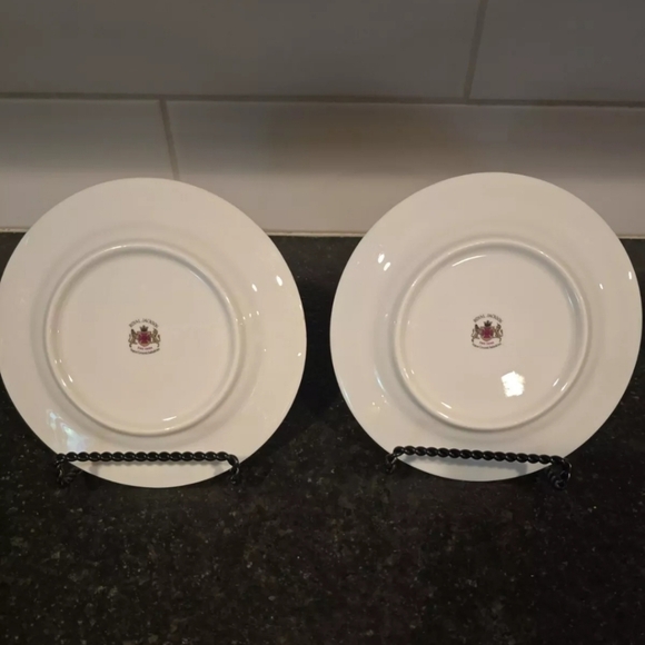 Vintage royal jackson autumn bread plates set of 2 - Picture 4 of 5